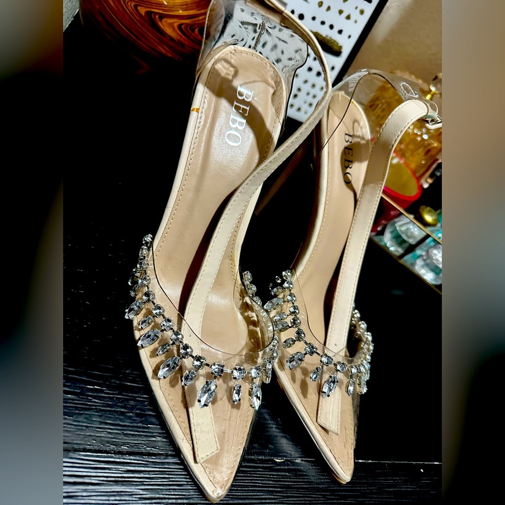 Women's Jeweled Embellished Heels